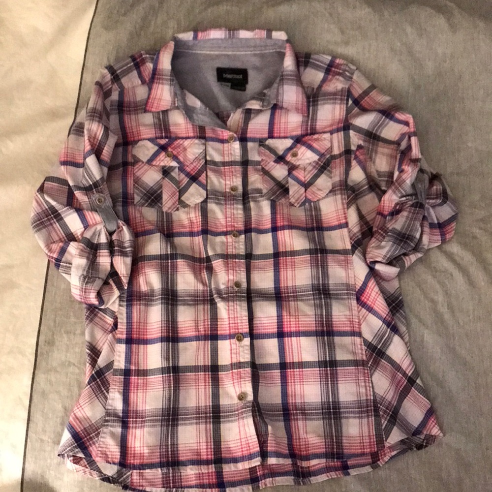 Women’s Marmot Casual Button Down Size Medium